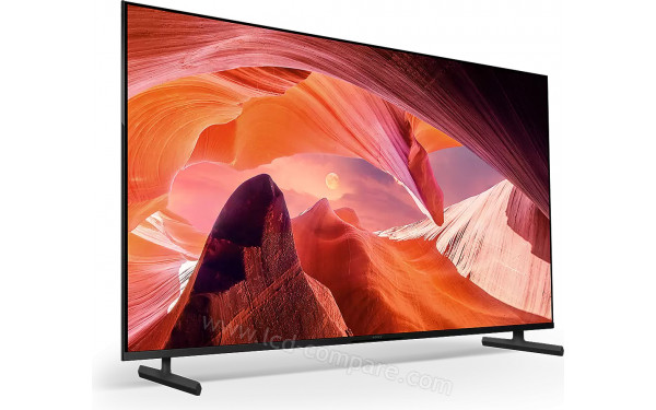 SONY KD-55X80L/P - Vue 3/4 gauche