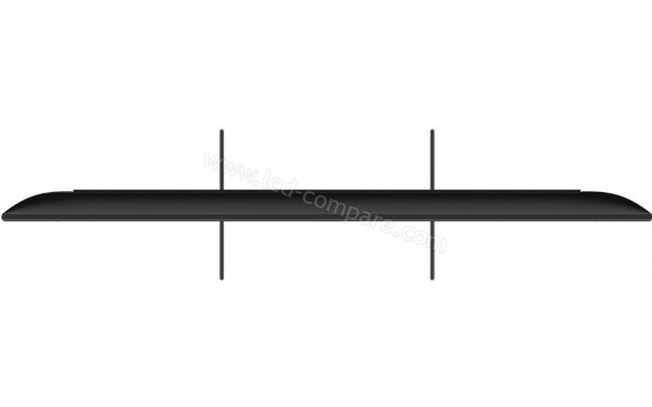 SONY KD-55X81K - Vue du dessus pieds rapproch&eacute;s