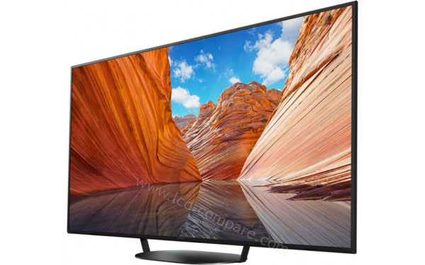 SONY KD-55X82J - Vue 3/4 droite