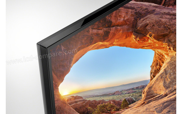 SONY KD-55X85J - Zoom sur le coin sup&eacute;rieur gauche