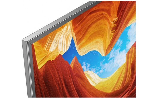 SONY KD-55XH9077 - Zoom sur le coin sup&eacute;rieur gauche