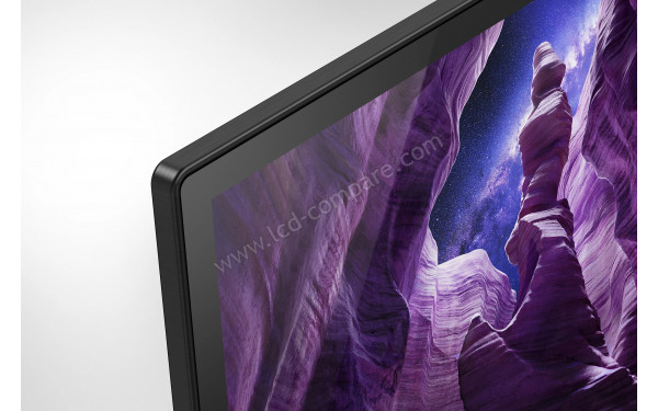 SONY KD-65A89 - Zoom sur le coin sup&eacute;rieur gauche