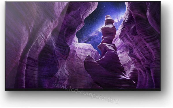 SONY KD-65A89 - Vue de face sans pied