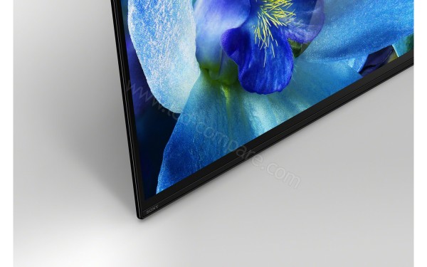 SONY KD-65AG8 - Zoom sur le coin inf&eacute;rieur gauche