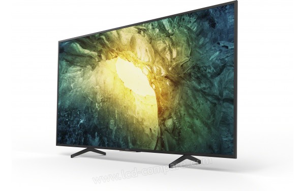 SONY KD-65X7055 - Vue 3/4 droite