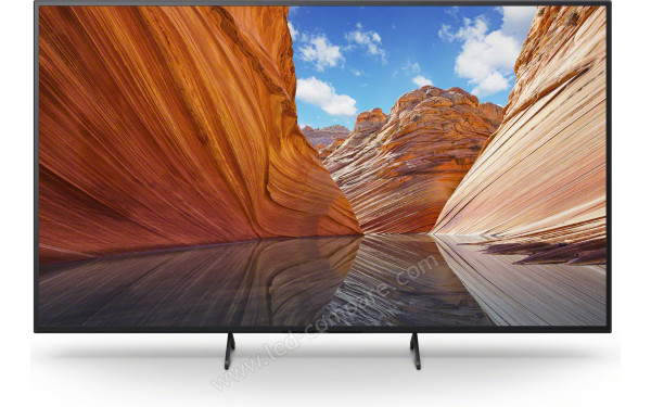 SONY KD-65X81J - Vue de face pied pieds resserr&eacute;s