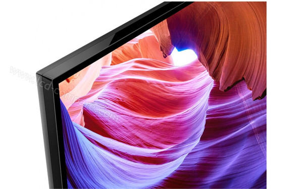 SONY KD-65X85K - Zoom sur le coin sup&eacute;rieur gauche