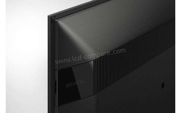 SONY KD-65XH9005 - Zoom sur le coin sup&eacute;rieur droit arri&egrave;re