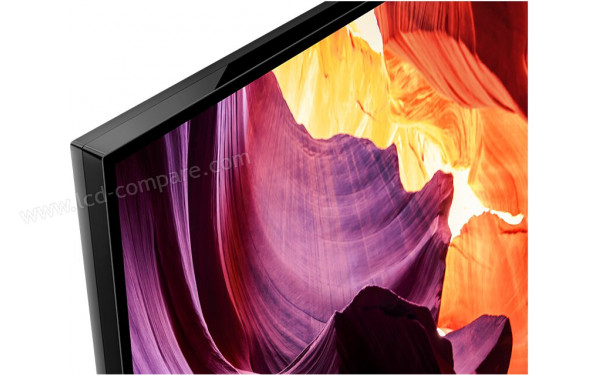 SONY KD-75X81KP - Zoom sur le coin sup&eacute;rieur gauche
