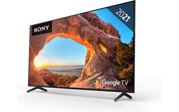 SONY KD-75X85J - Vue 3/4 droite