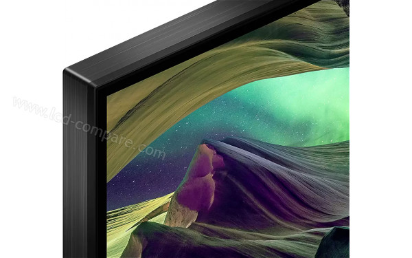 SONY KD-75X85L - Zoom sur le coin sup&eacute;rieur gauche