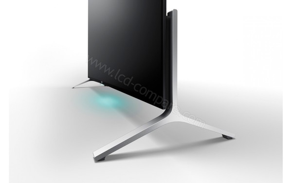 SONY KD-75X9105C - Zoom sur le coin inf&eacute;rieur droit