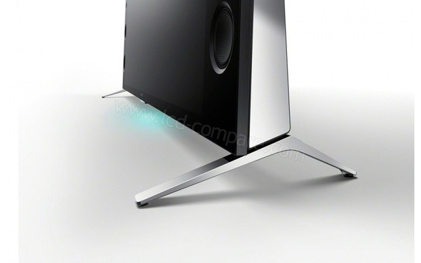 SONY KD-75X9405C - Zoom sur le coin inf&eacute;rieur droit