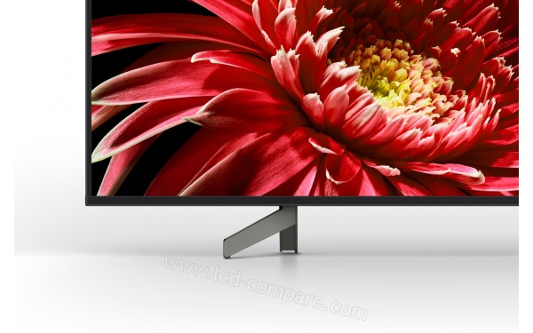 SONY KD-75XG8596 - Zoom sur la partie basse
