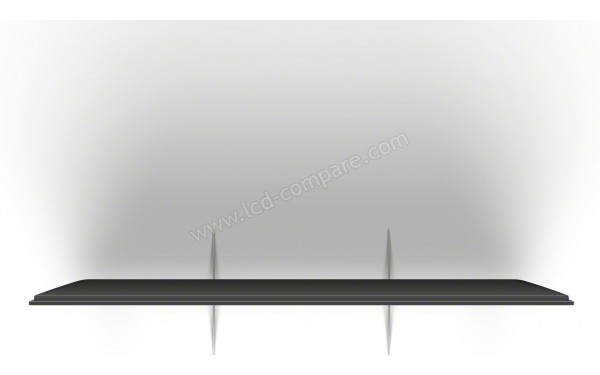 SONY KD-75XH9096 - Vue du dessus pieds resserr&eacute;s