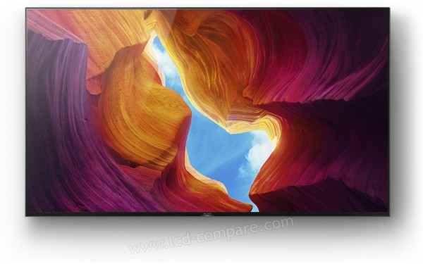 SONY KD-75XH9505 - Vue de face sans pieds