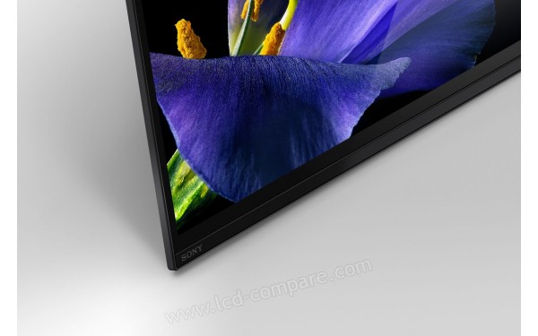 SONY KD-77AG9 - Zoom sur le coin inf&eacute;rieur gauche