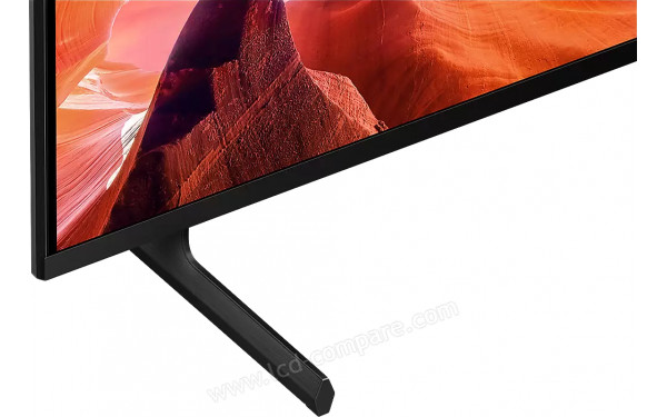 SONY KD-85X80L/P - Zoom sur la partie basse