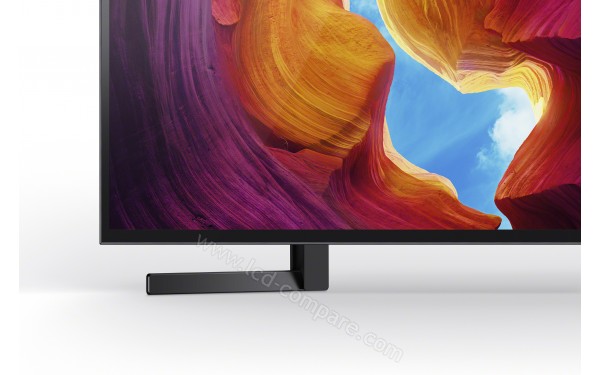 SONY KD-85XH9505 - Zoom sur la partie basse