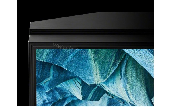 SONY KD-85ZG9 - Zoom sur le coin sup&eacute;rieur gauche