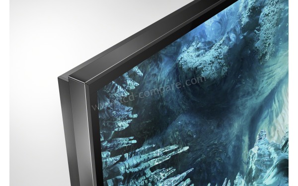 SONY KD-85ZH8 - Zoom sur le coin sup&eacute;rieur gauche