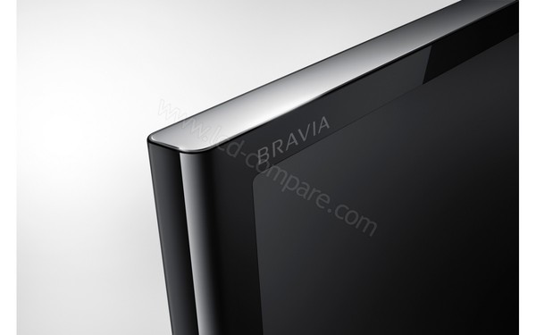 SONY KDL-40W705C - Zoom sur le coin sup&eacute;rieur gauche