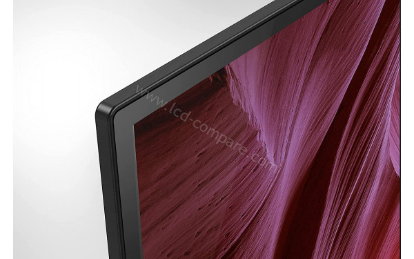 SONY KE-55A8/P - Zoom sur le coin sup&eacute;rieur gauche