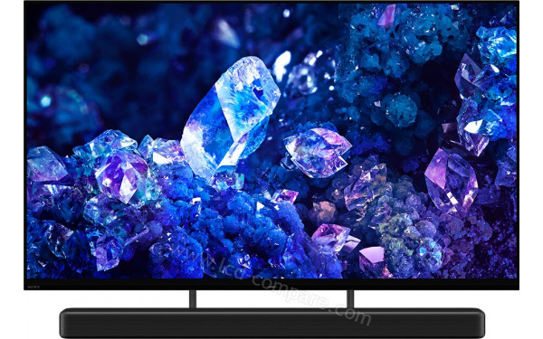 SONY XR-42A90K/P - Vue de face sur&eacute;lev&eacute;e (barre de son optionnelle)