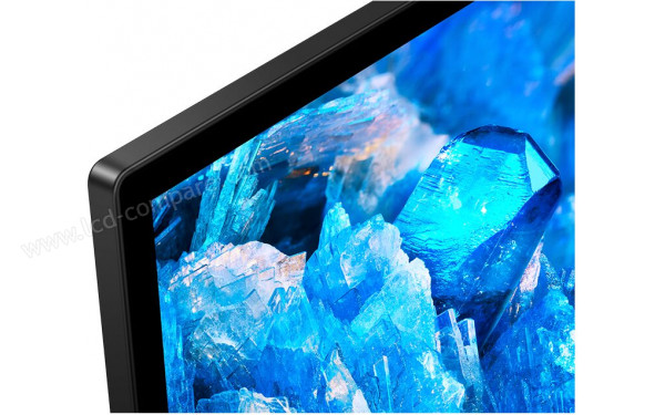 SONY XR-55A75KP - Zoom sur le coin sup&eacute;rieur gauche