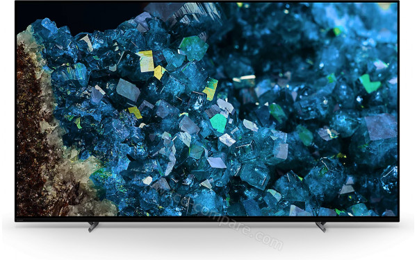 SONY XR-55A80L - Vue de face pieds rapproch&eacute;s