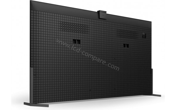 SONY XR-55A95L - Vue 3/4 arri&egrave;re avec cam&eacute;ra