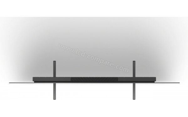 SONY XR-65A83J - Vue du dessus pieds vers l'int&eacute;rieur