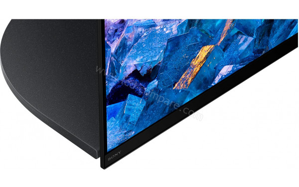 SONY XR-65A95K - Zoom sur la partie basse TV vers l'arri&egrave;re