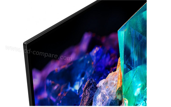 SONY XR-65A95K - Zoom sur le coin sup&eacute;rieur gauche