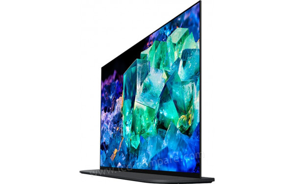 SONY XR-65A95K - Vue 3/4 droite TV vers l'avant