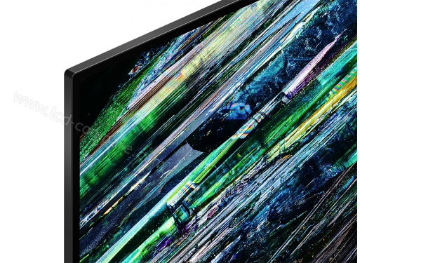 SONY XR-65A95L/P - Zoom sur le coin sup&eacute;rieur gauche