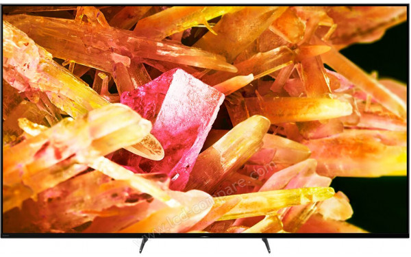 SONY XR-65X90K/P - Vue de face pieds rapproch&eacute;s