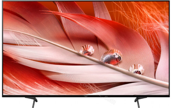 SONY XR-75X94J - Vue de face pieds rapproch&eacute;s