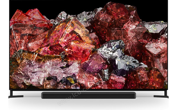 SONY XR-75X95L/P - Vue de face pieds sur&eacute;lev&eacute;s (barre optionnelle)