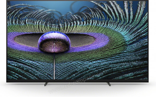 SONY XR-85Z9J - Vue de face pieds rapproch&eacute;s