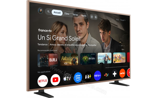 TCL 32A400 Pro - Vue 3/4 gauche