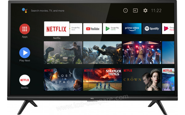 TCL 32ES570F - Vue de face