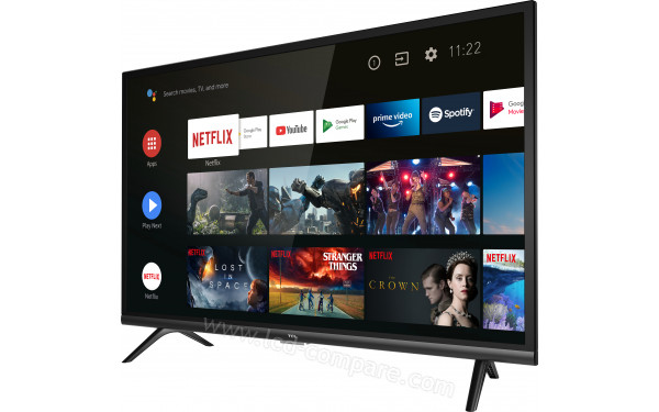 TCL 32ES570F - Vue 3/4 droite