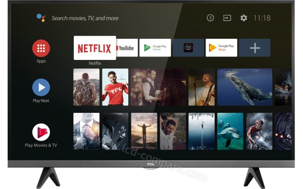 TCL 32ES581 - Vue de face