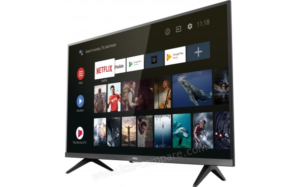 TCL 32ES586 - Vue 3/4 droite