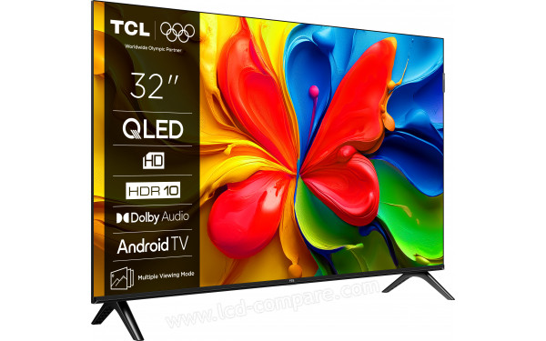 TCL 32S41K - Vue 3/4 gauche