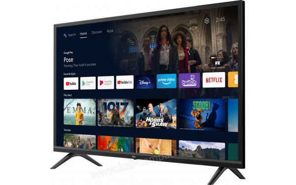 TCL 32S5200 - Vue 3/4 droite