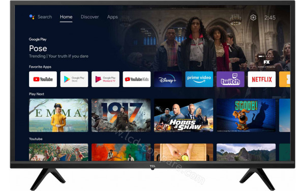 TCL 32S5209 - Vue de face