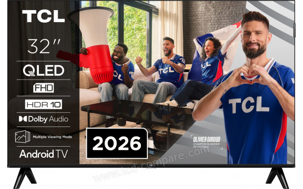 TCL 32S5L - Vue de face
