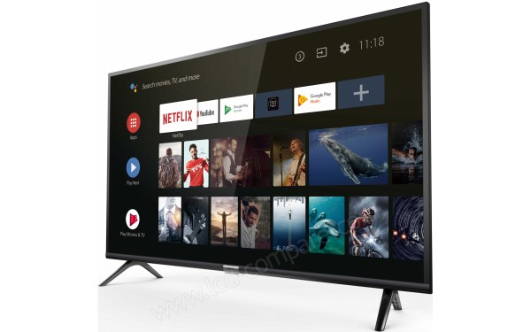 TCL 40ES560 - Vue 3/4 droite